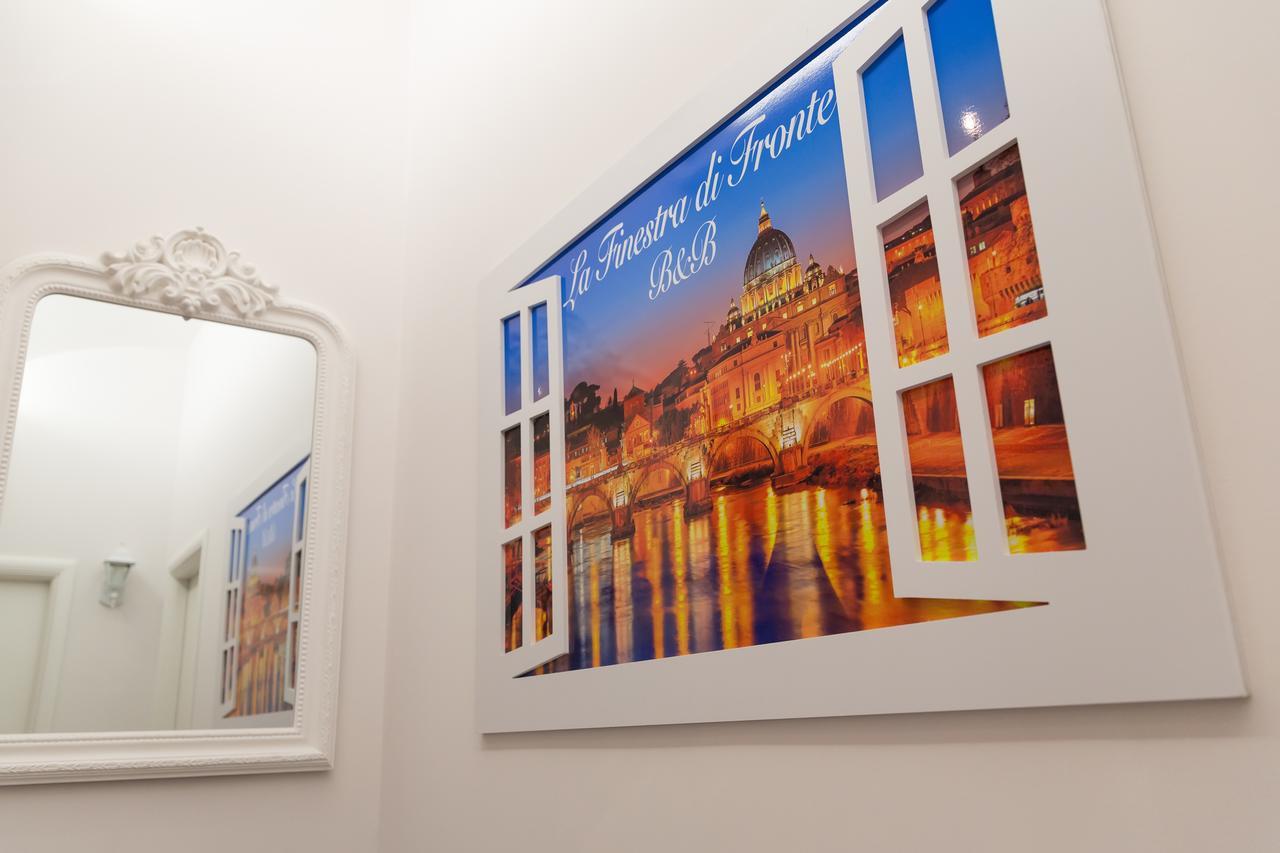 B&B La Finestra Di Fronte Róma Kültér fotó